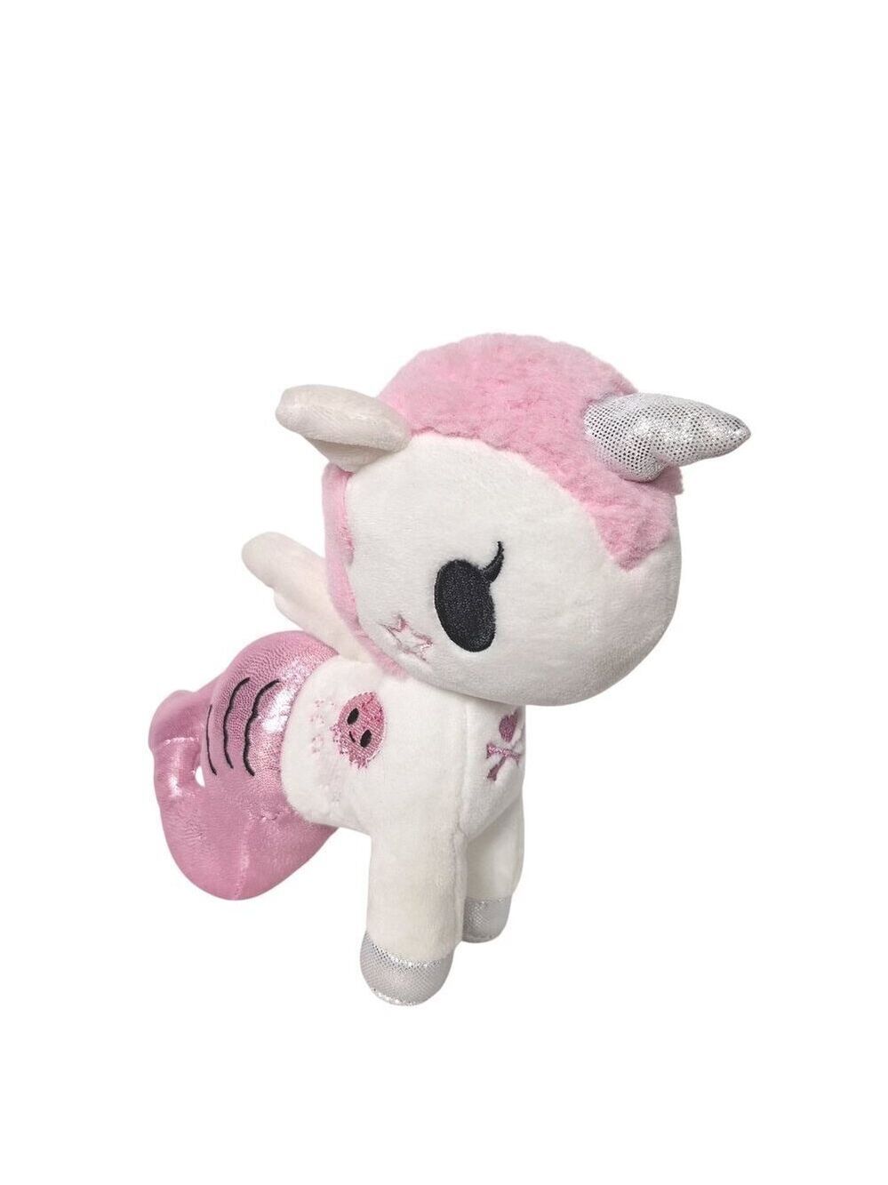 Aurora Tokidoki Mermicorno Jelly Star Plush Pink White 7.5"
